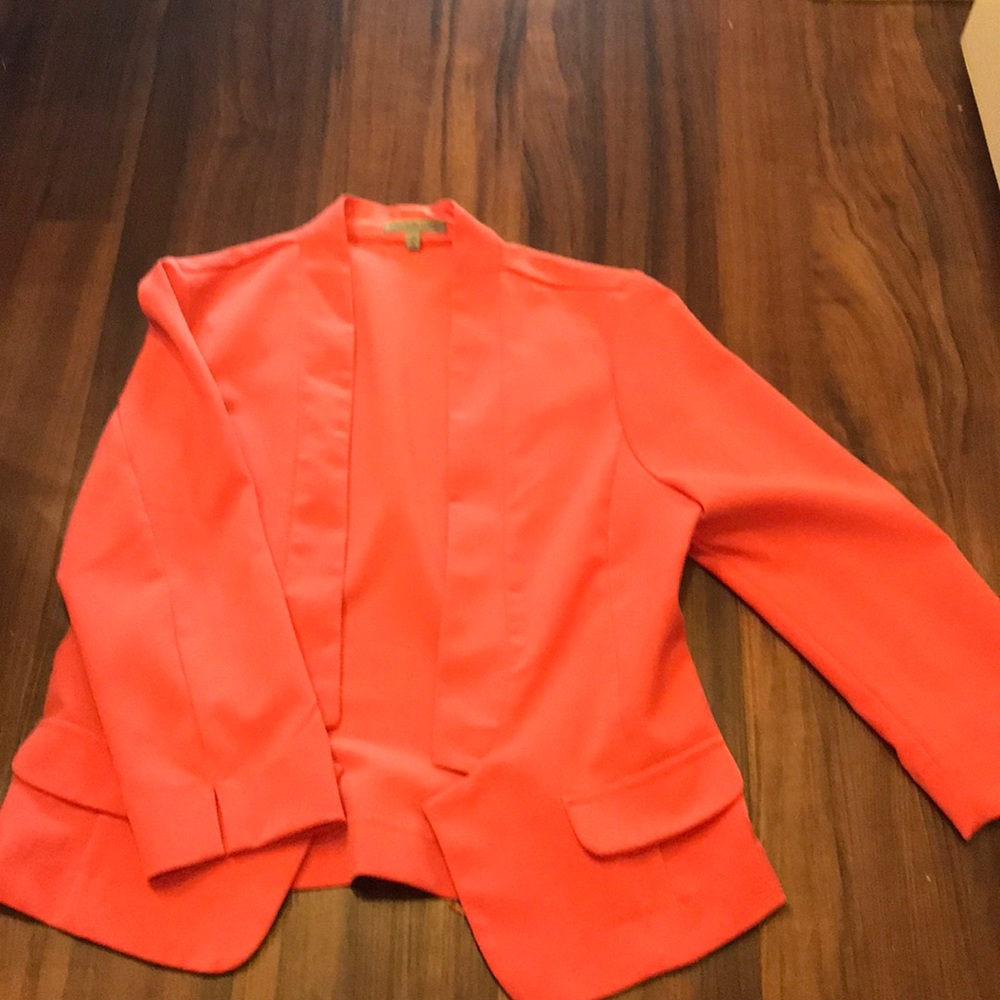 Pink shirt blazer
